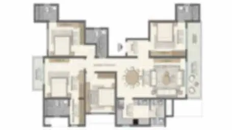 3 BHK + 3T